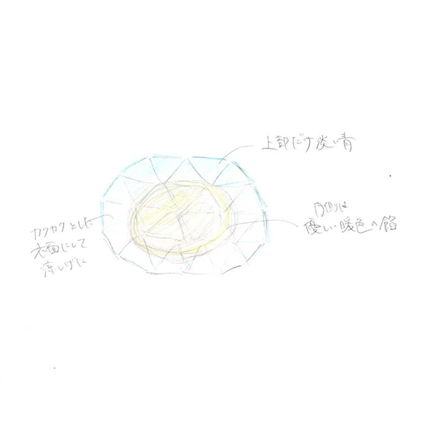 「空の間」 作：大城　心愛