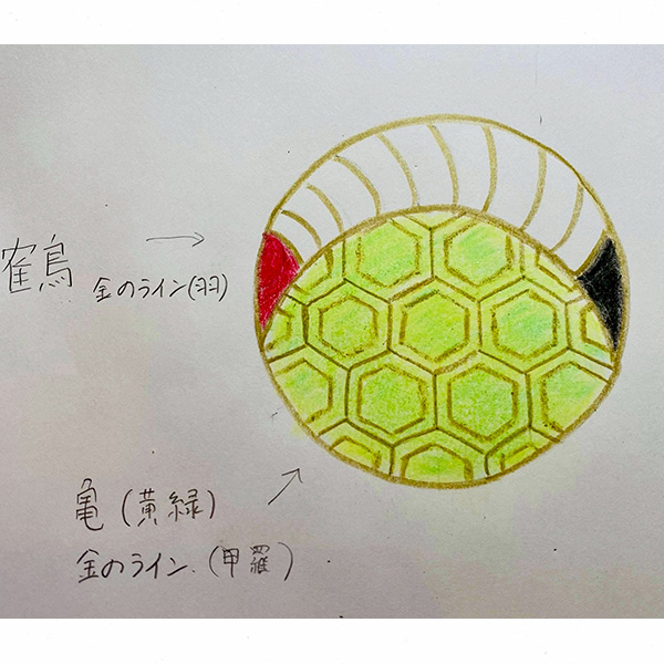 「鶴亀」 作：望月一求
